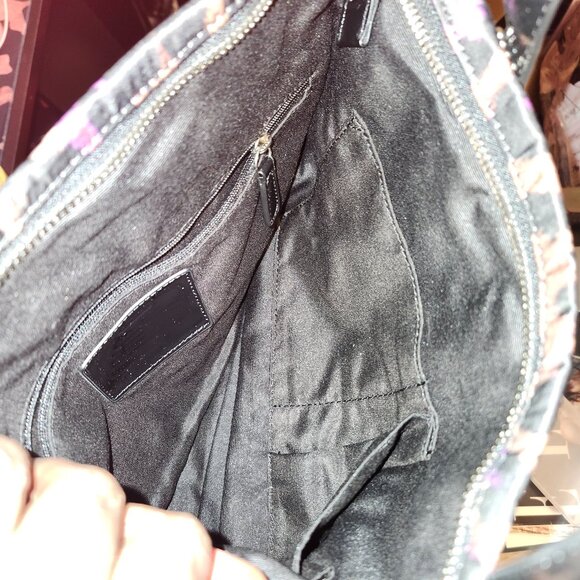 Coach ocelot purple lepord print bag NWT - Picture 5 of 7